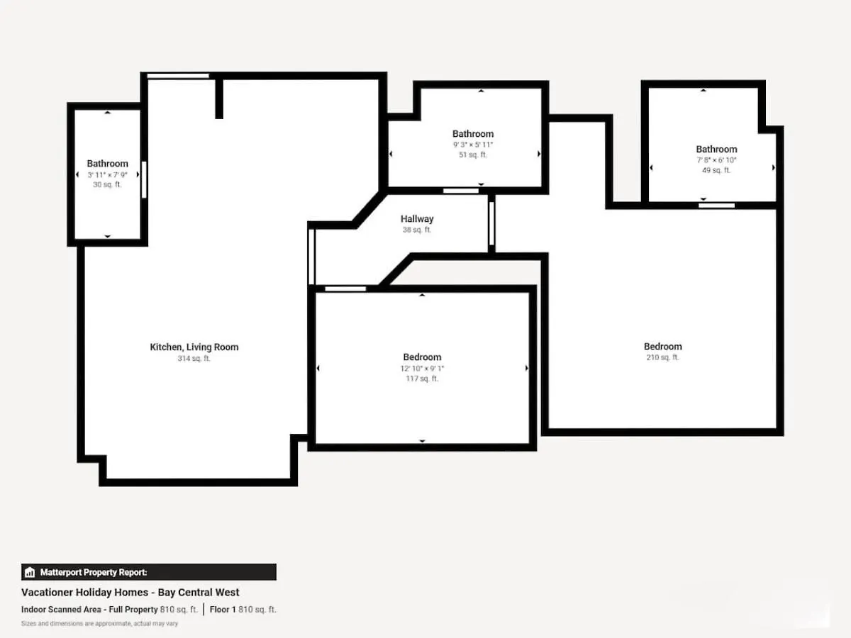 Bay Central 2 - Ideal Two Bedroom Dubaj